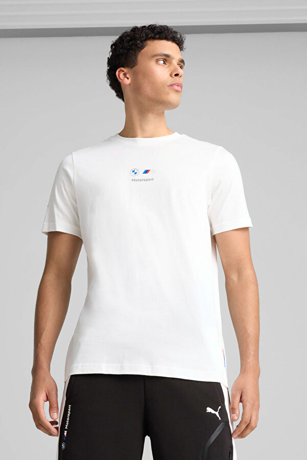 BMW MMS CAR GRAPHIC TEE 2 Beyaz Erkek Kısa Kol T-Shirt