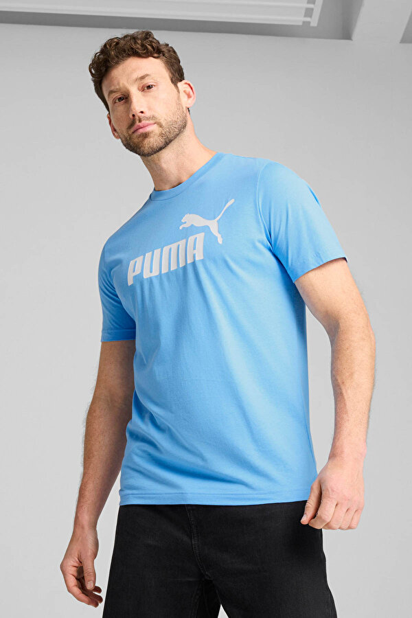 ESS No. 1 Logo Tee (s) Mavi Erkek Kısa Kol T-Shirt