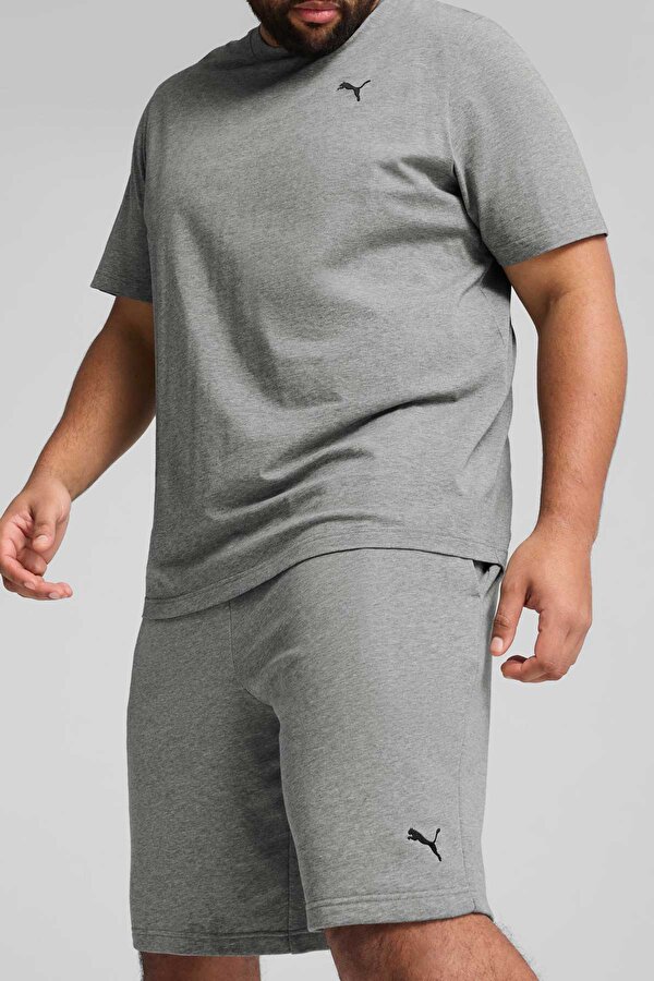 ESS  Logo Shorts 10" Gri Erkek Şort