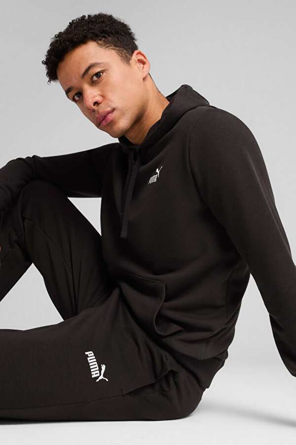 ESS No. 1 Logo Sweatpants Siyah Erkek Eşofman Altı