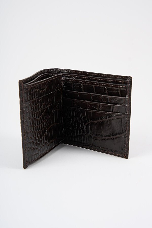 ERKEK DOKU DETAYLI HAKİKİ DERİ CÜZDAN (E24-CZDN-12)