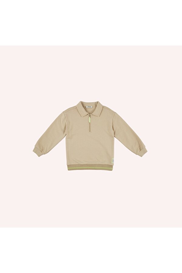 Erkek Çocuk Yakalı Sweatshirt