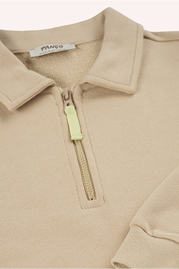 Erkek Çocuk Yakalı Sweatshirt