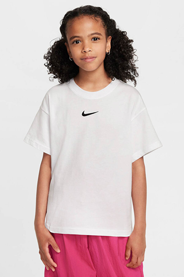 Sportswear Beyaz Kız Çocuk Kısa Kol T-Shirt