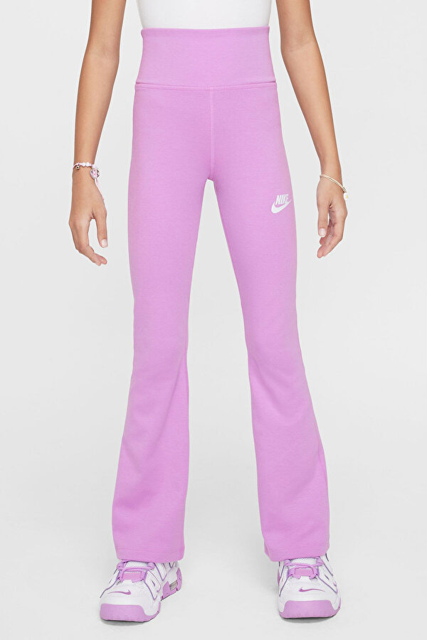 Sportswear Classics Mor Kız Çocuk Tayt