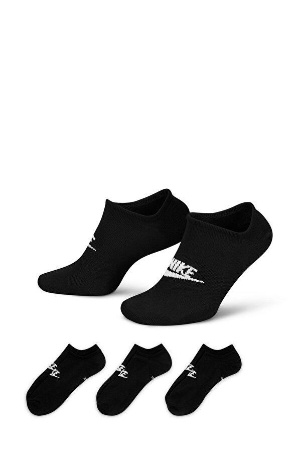Sportswear Everyday Siyah Unisex Çorap