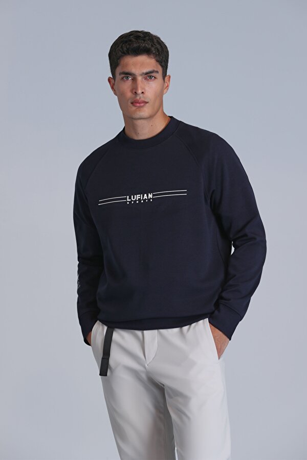 Erkek Squıre Sweatshirt 112030144 Lacivert
