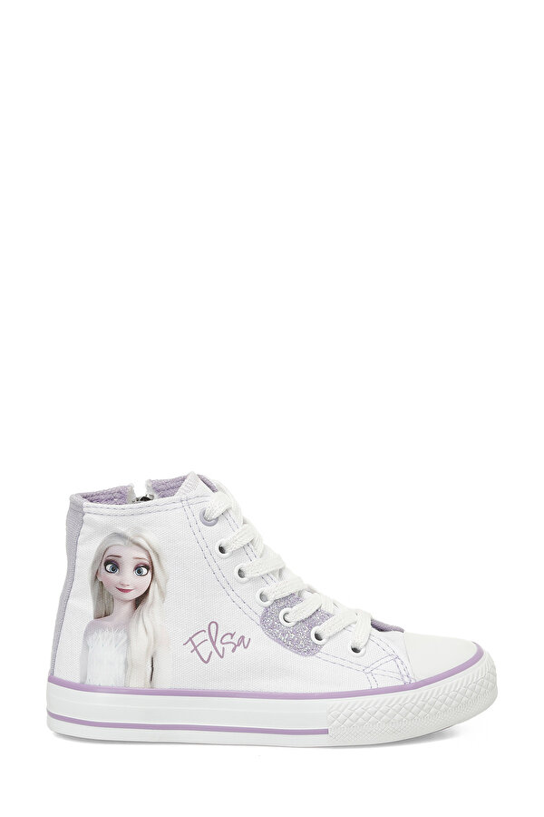 LOREN.F5FX Beyaz Kız Çocuk High Sneaker