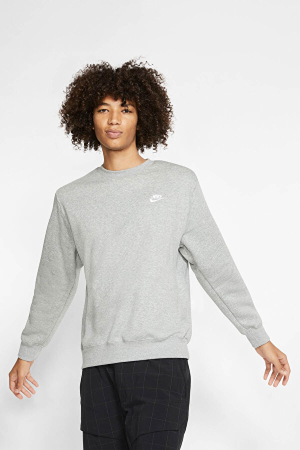 M NSW CLUB CRW BB GRI Erkek Sweatshirt