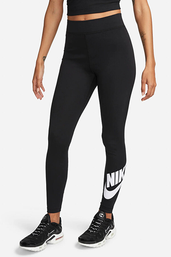 W NSW NK CLSC GX HR TIGHT Siyah Kadın Tayt
