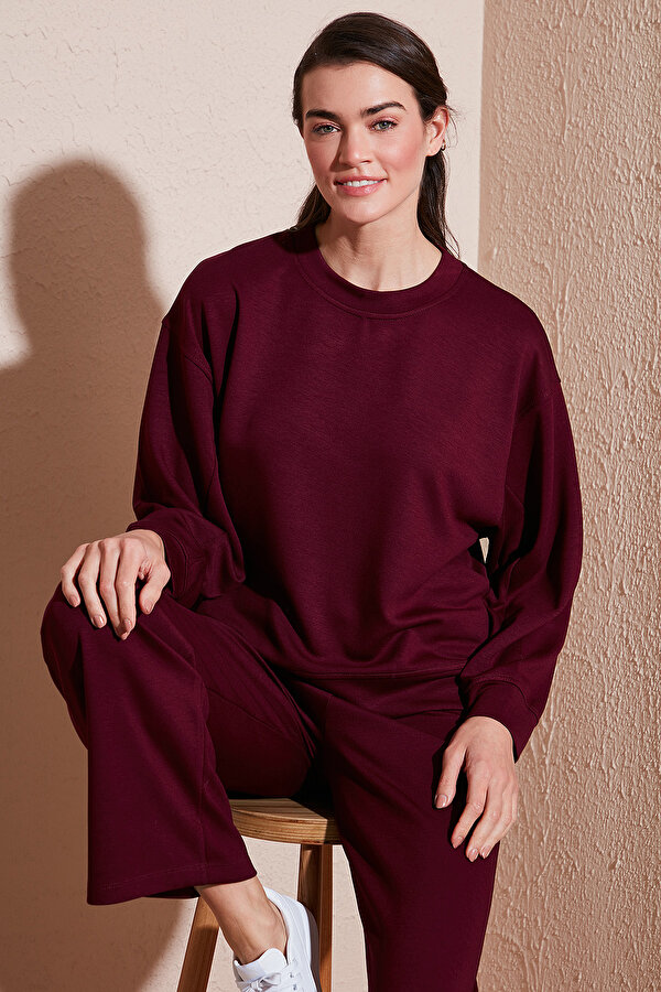 Bayan Sweat 5865879 BORDO
