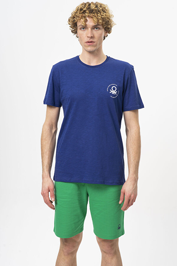 Erkek T Shirt BNTM099R LACİVERT