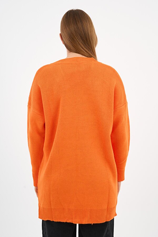 V YAKA TRİKO SALAŞ KAZAK (A91861-S)