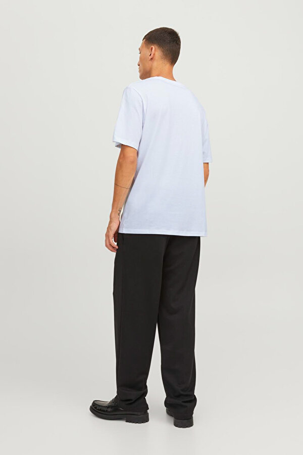 JJECORP LOGO TEE SS O-NEC Beyaz Erkek Kısa Kol T-Shirt