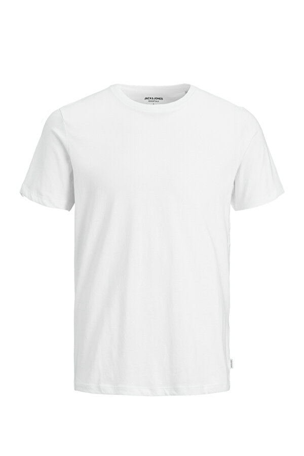 JJEORGANIC BASIC TEE SS O Beyaz Erkek Kısa Kol T-Shirt