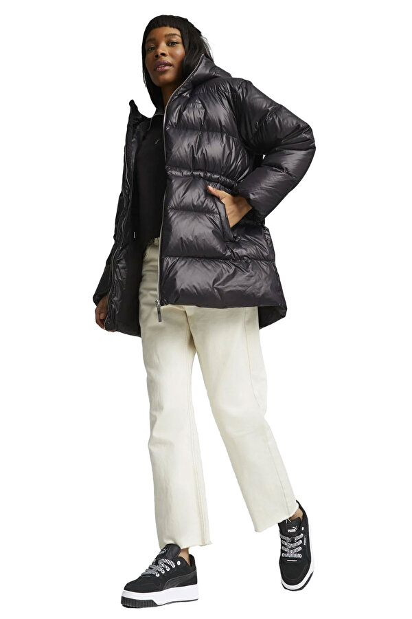 Clothing Puma Style Hooded Down Jacket Черный