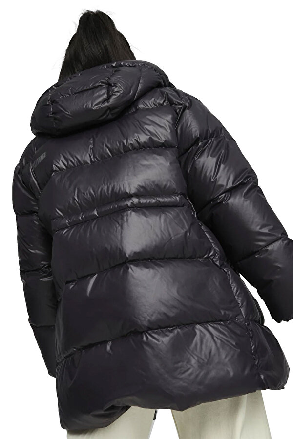 Clothing Puma Style Hooded Down Jacket Черный