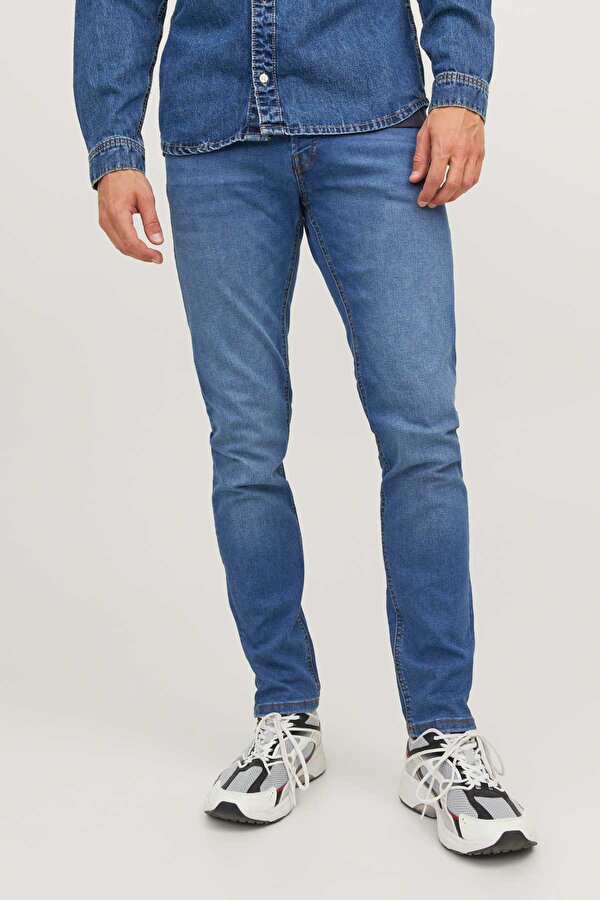 JJIGLENN JJORIGINAL SQ 22 Mavi Erkek Pantolon