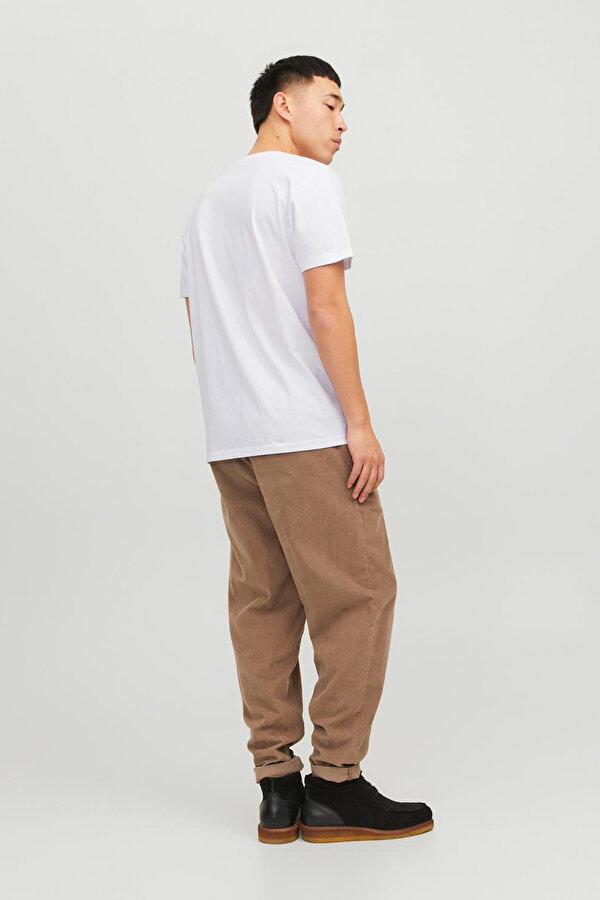 JJECORP LOGO TEE SS O-NEC Beyaz Erkek Kısa Kol T-Shirt