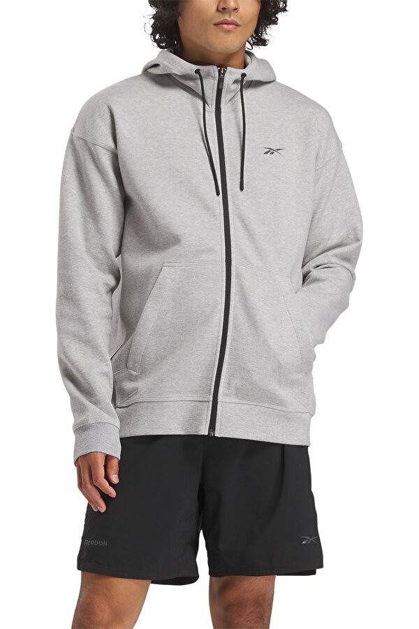 Clothing Reebok Athlete Full Zip Серый 014