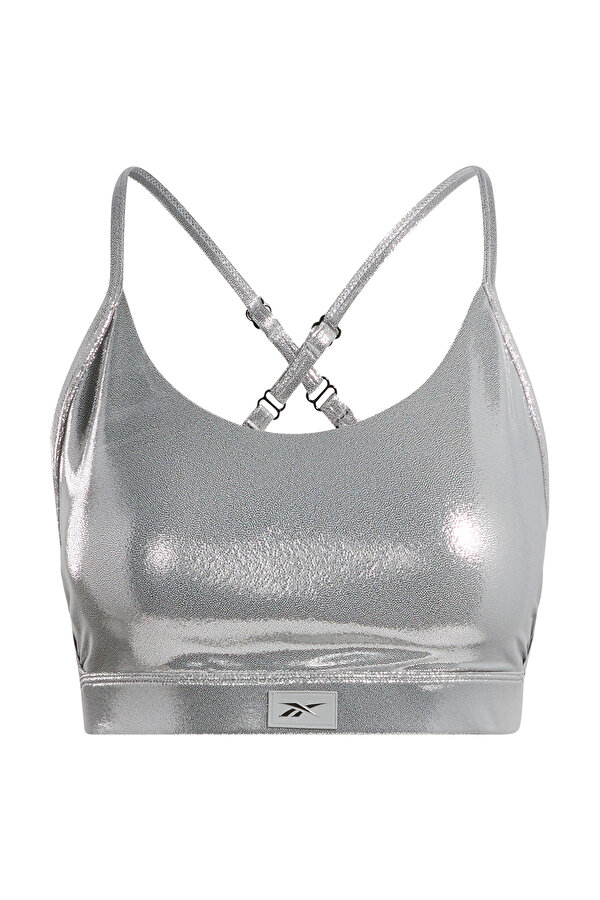 Clothing Reebok Lux Chrome Strappy Bra Серый 027