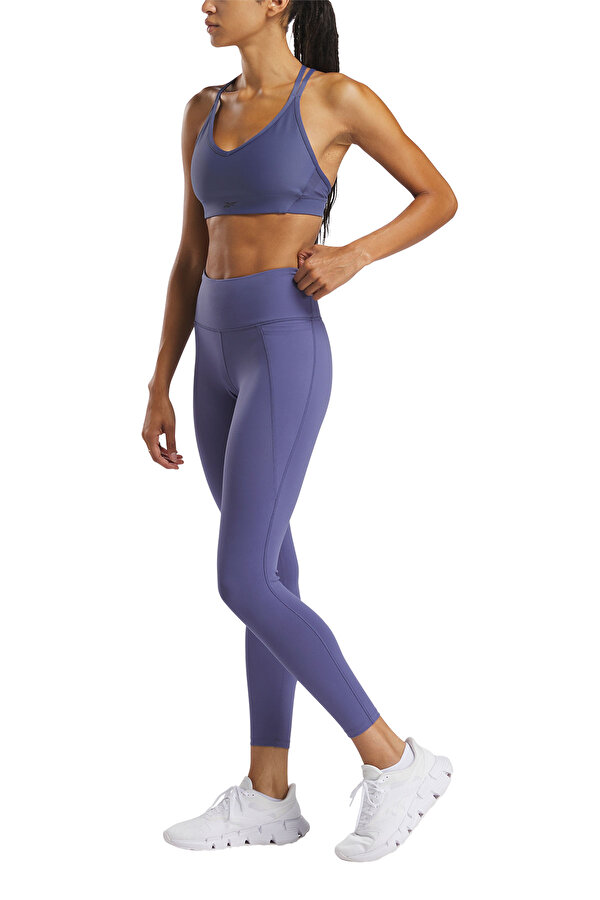 Clothing Reebok Lux Low Impact Bra Фиолетовый