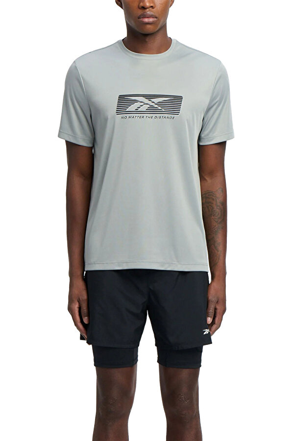 Clothing Reebok No Matter The Dist Gfx Te Серый 017