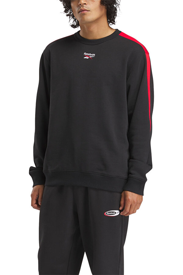 Clothing Reebok Ri Cross Check Crew Черный