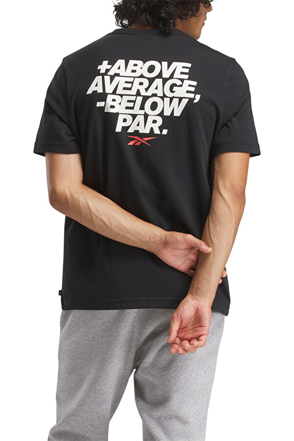 Clothing Reebok Gs Golf Above Average Tee Черный