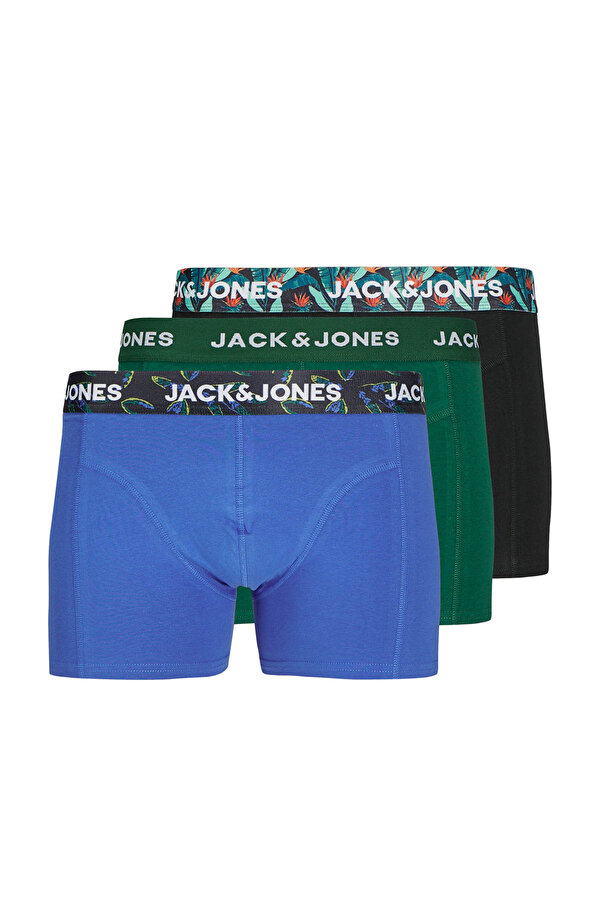 JACWEST SOLID TRUNKS 3 PA Siyah Erkek Boxer