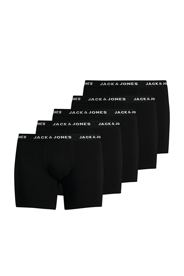 JACHUEY TRUNKS 5 PACK NOO Siyah Erkek Boxer