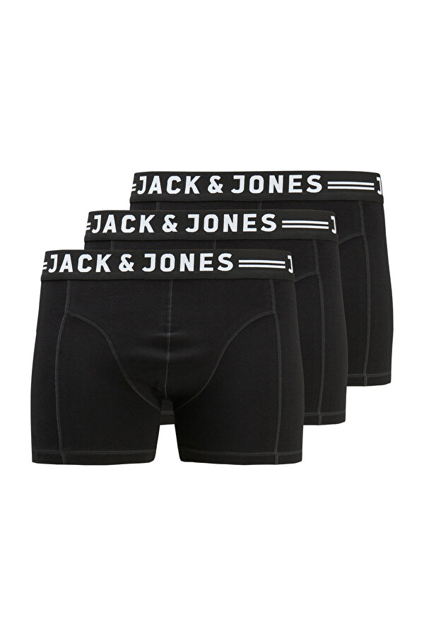 JACSENSE TRUNKS 3-PACK Siyah Erkek Boxer