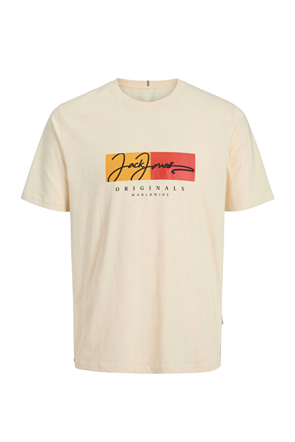 JORFREDERIKSBERG BOX Beyaz Erkek Kısa Kol T-Shirt