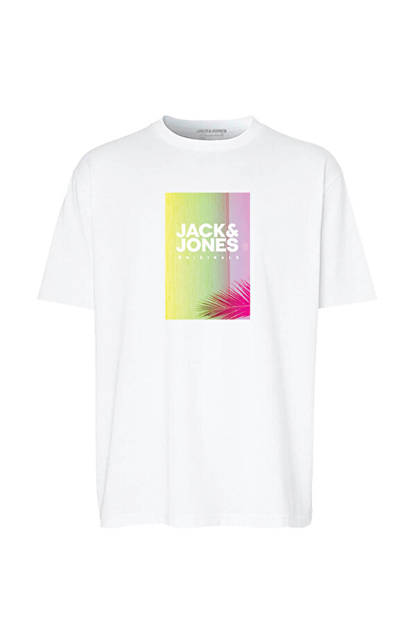 JORVARENNA PHOTO TEE Beyaz Erkek Kısa Kol T-Shirt