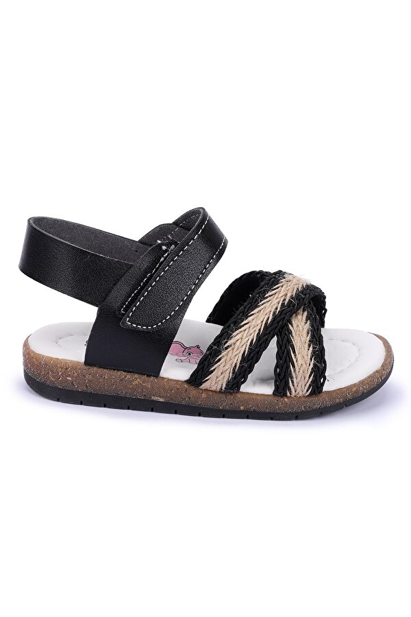 Kız Çocuk Bebe Sandalet Şb 2687-91 Siyah