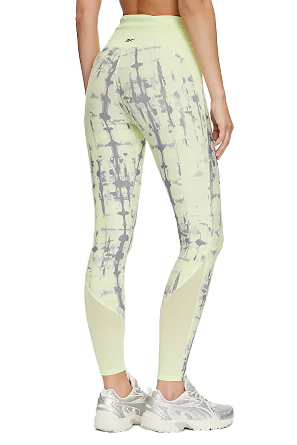 Reebok Lux Perform Legging Зеленый 021 Женщина Леггинсы