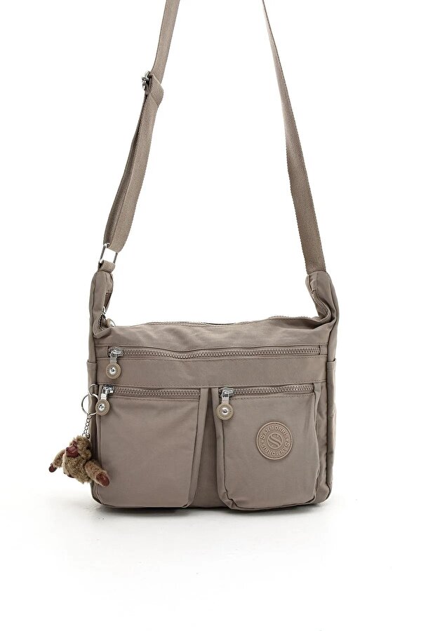 Sn 3023 suya dayanıklı çok bölmeli krinkıl çanta kol çantası omuz Postacı çantası KUM