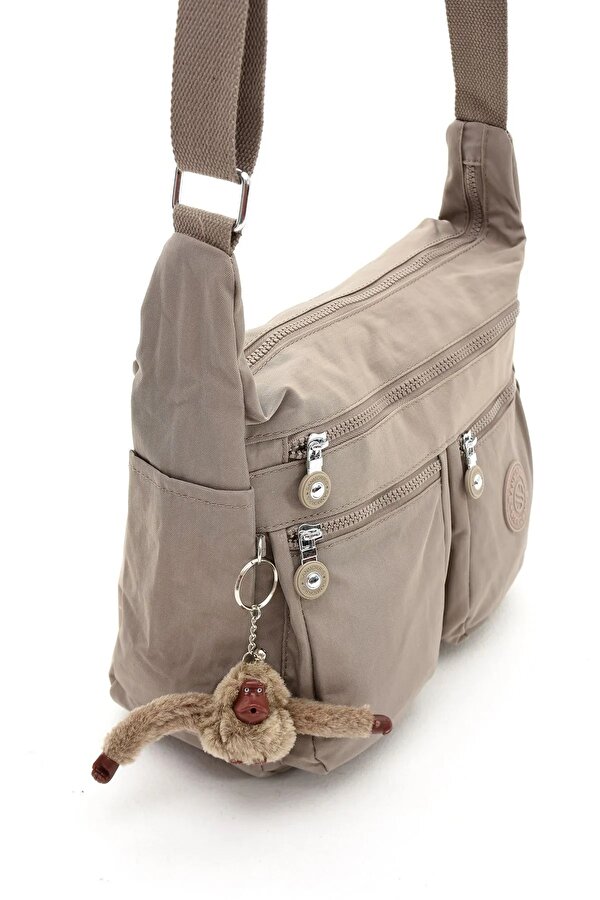 Sn 3023 suya dayanıklı çok bölmeli krinkıl çanta kol çantası omuz Postacı çantası KUM