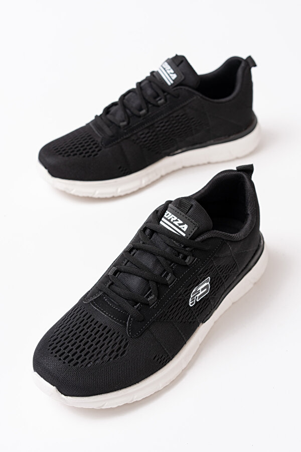 Erkek Sneaker Spor Ayakkabı 2406 Siyah Beyaz