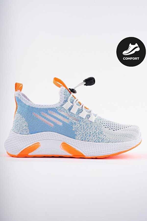JETSON Günlük Unisex Çocuk Garantili Bağcıklı Rahat Sneaker Spor Ayakkabı