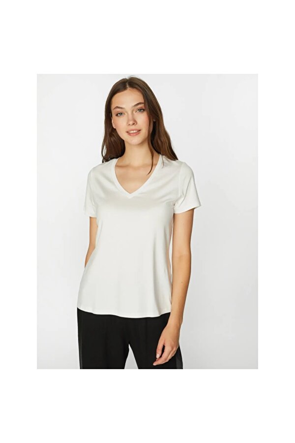 Kadın Kısa Kol T-shirt B00001