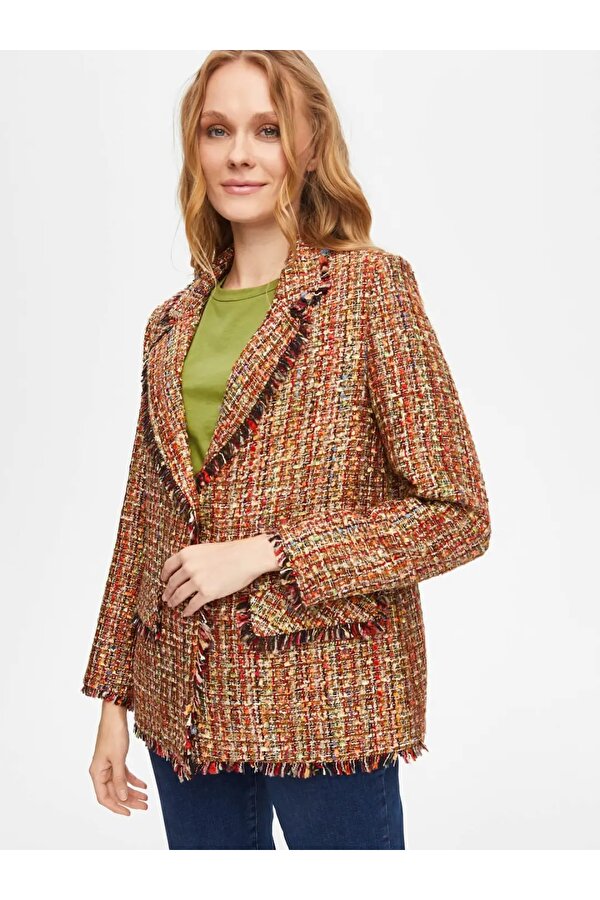 Püskül Detaylı Kadın Ceket 69182