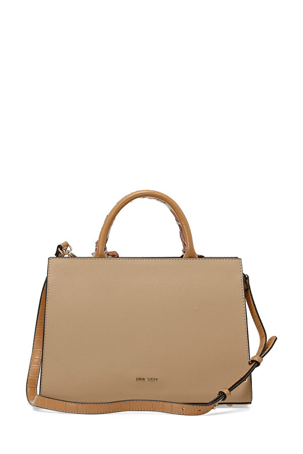 BANDEBIG 5FX Bej Kadın Omuz Çantası