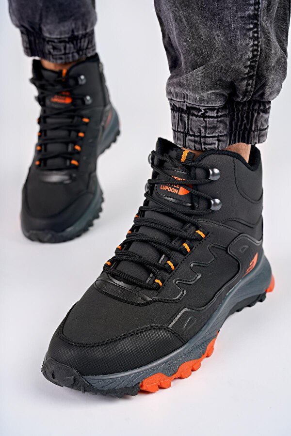 İZLAND Unisex Garantili Trekking Outdoor Bağcıklı Yandan Fermuarlı Kışlık Bot