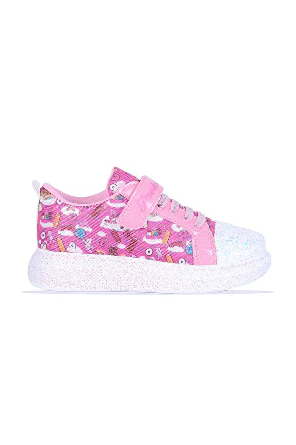 Pr-B-3700 Pembe Kız Çocuk Spor Ayakkabı