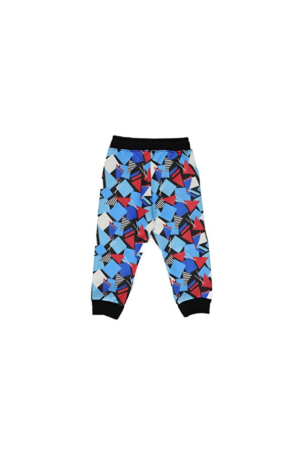 Erkek Çocuk  Geometrik Baskılı Eşofman Alt