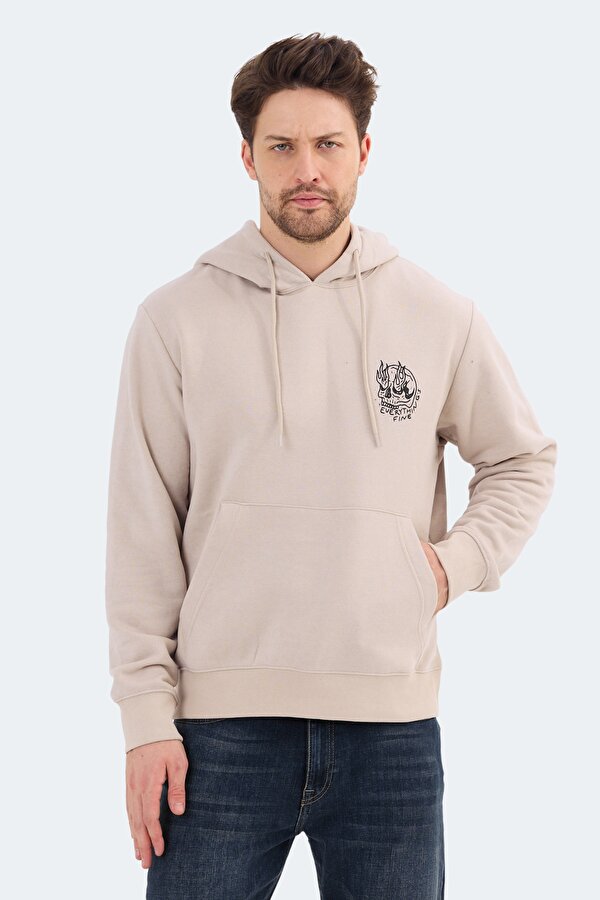 12275152 Erkek Sweatshirt Bej