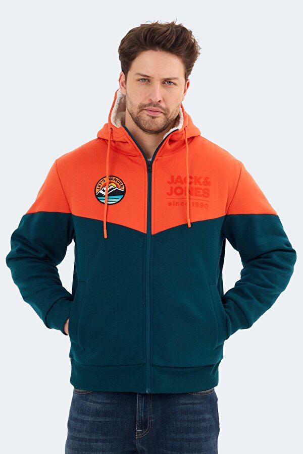 12269593 Erkek Sweatshirt Turuncu