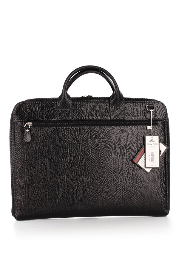 deri 239 slim hakiki deri evrak çantası suya dayanıklı SİYAH