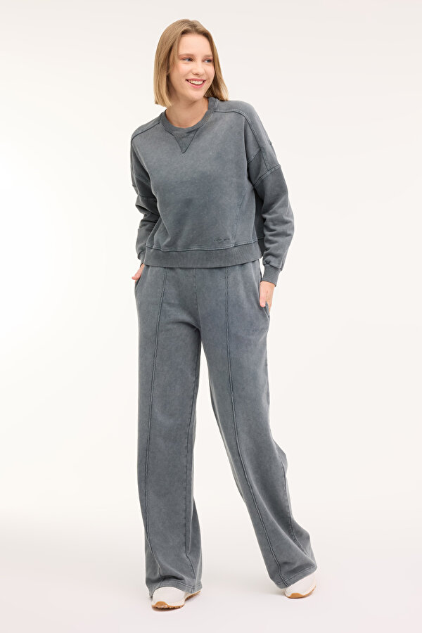 WL BIRDIE 16SS407 4PR ANTRASIT Kadın Sweatshirt